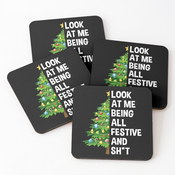 Item preview, Look At Me Being All Festive Christmas Tree designed and sold by KarimSoCute.