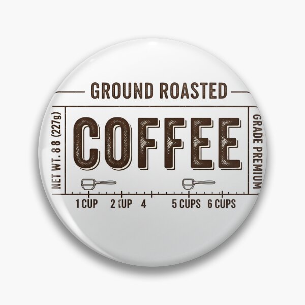 Item preview, Ground Roasted Coffee Retro Label Tee designed and sold by YourPrintify.