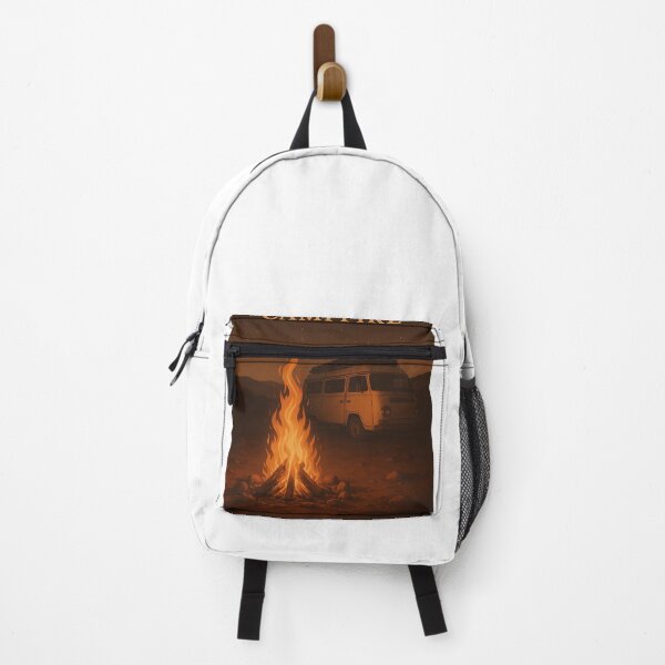 Item preview, Nomad's Campfire – Vanlife under the stars designed and sold by TravelLensPro.