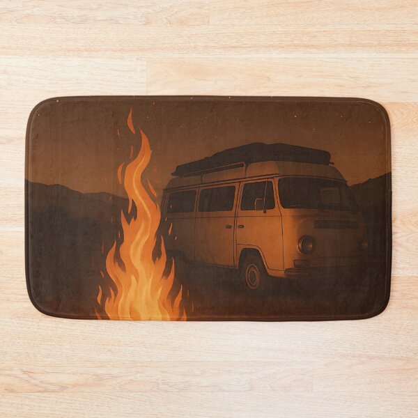 Item preview, Nomad's Campfire – Vanlife under the stars designed and sold by TravelLensPro.