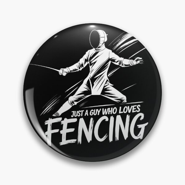 Item preview, Just A Guy Who Loves Fencing designed and sold by I-wanna-T-shirt.