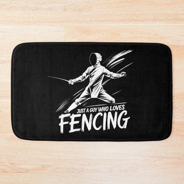 Item preview, Just A Guy Who Loves Fencing designed and sold by I-wanna-T-shirt.