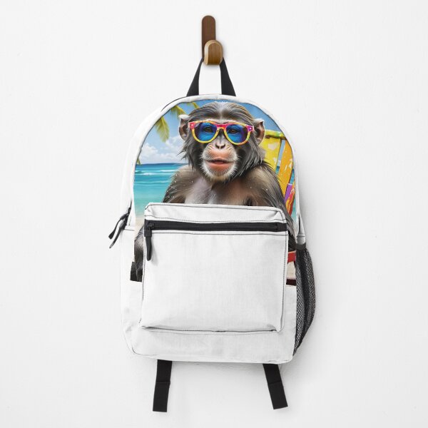 Item preview, Beach Vibes – Chilled monkey with glasses designed and sold by TravelLensPro.