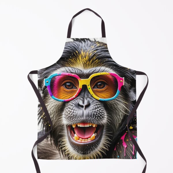 Item preview, Funky Monkey Splash – Pop Art with bite designed and sold by TravelLensPro.