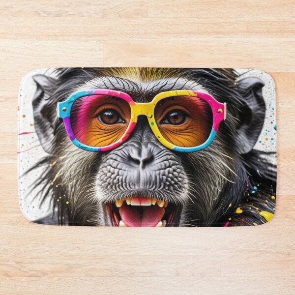 Item preview, Funky Monkey Splash – Pop Art with bite designed and sold by TravelLensPro.
