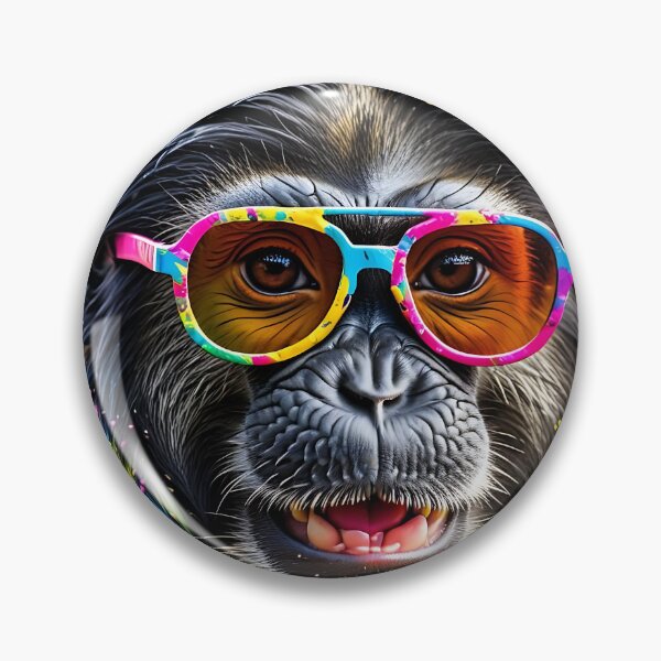 Item preview, Graffiti Monkey – Cool & Colorful Vibes designed and sold by TravelLensPro.