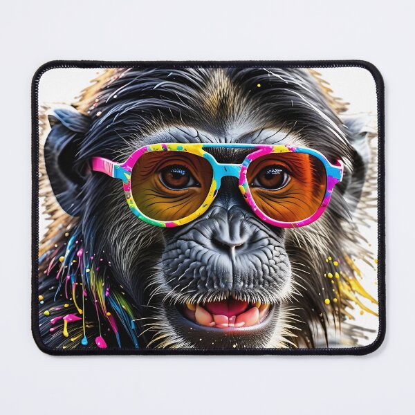 Item preview, Graffiti Monkey – Cool & Colorful Vibes designed and sold by TravelLensPro.