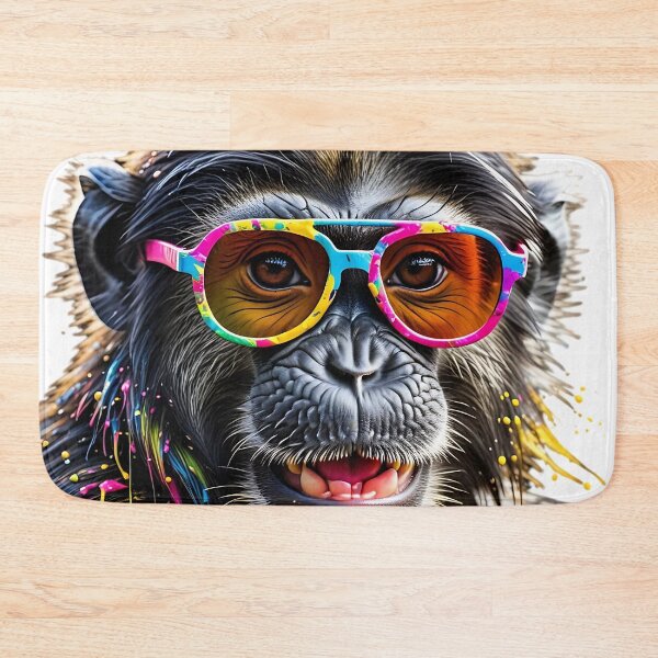 Item preview, Graffiti Monkey – Cool & Colorful Vibes designed and sold by TravelLensPro.