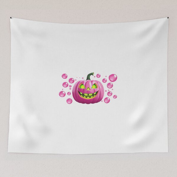 Item preview, Pink Pumpkin with Bubbles - Pop with this Cool Design! designed and sold by StormArte.