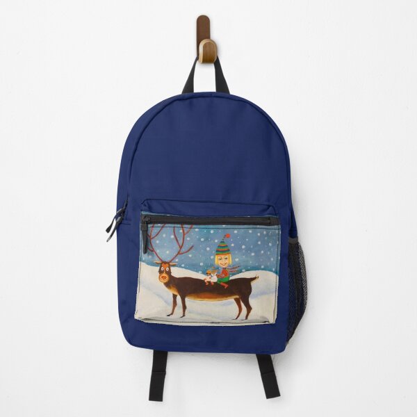 Item preview, Magical reindeer ride in winter wonderland designed and sold by MaPerle.