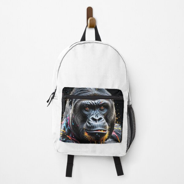 Item preview, Paint Splash Gorilla – Urban Wildlife Art designed and sold by TravelLensPro.