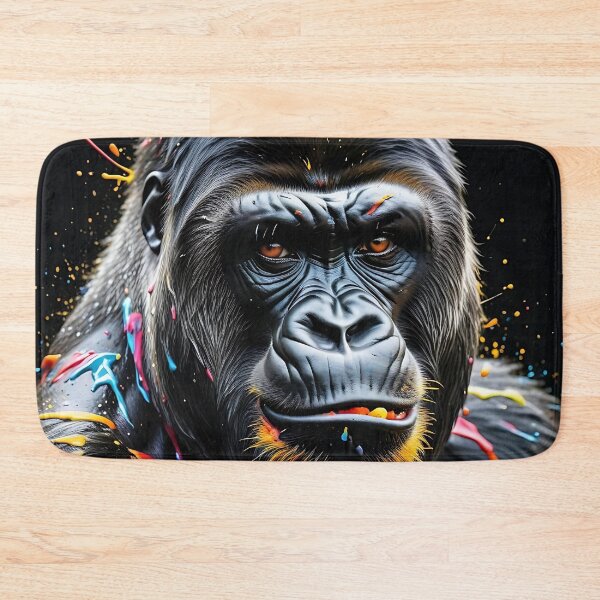 Item preview, Paint Splash Gorilla – Urban Wildlife Art designed and sold by TravelLensPro.