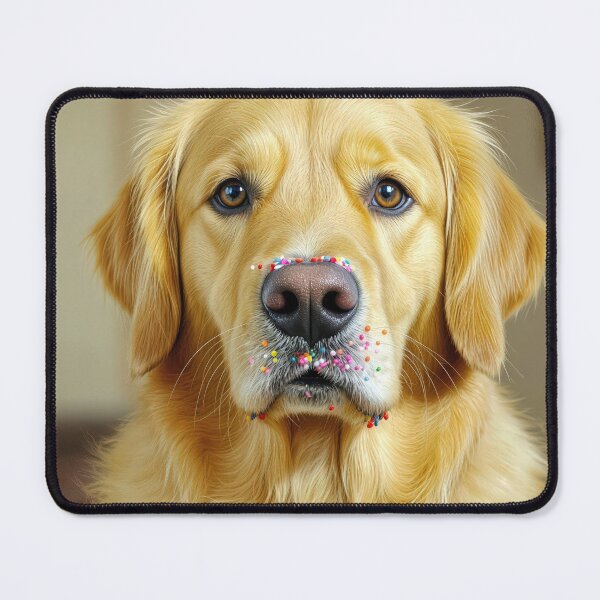 Item preview, Candy Sprinkles On Golden Retriever Nose designed and sold by Maria Dryfhout.