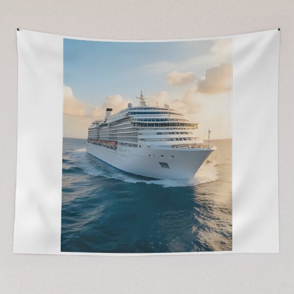 Item preview, “Vacation on a multi-deck cruise ship” designed and sold by RAKO13.