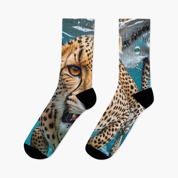 Item preview, Cheetah Dive – Speed Meets Water designed and sold by TravelLensPro.