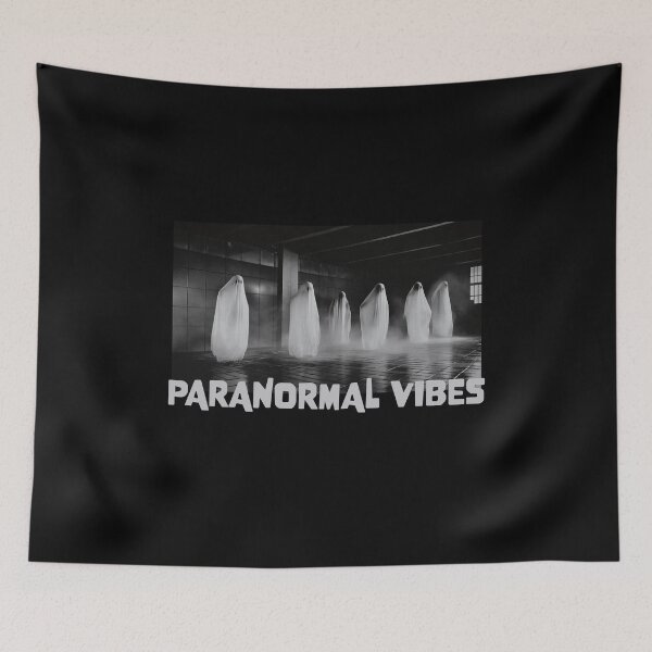 Item preview, Paranormal Vibes featuring ghostly figures. designed and sold by Absyntart.