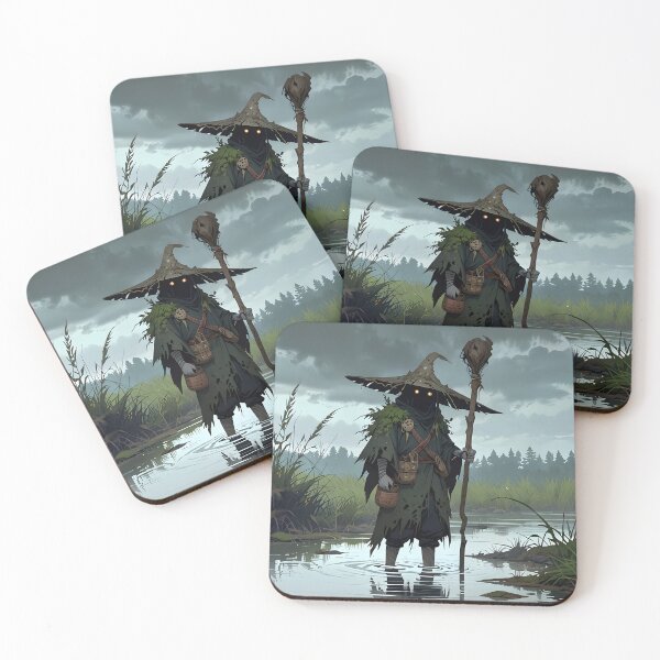 Item preview, Swamp Wizard with Straw Hat designed and sold by Ledsor.