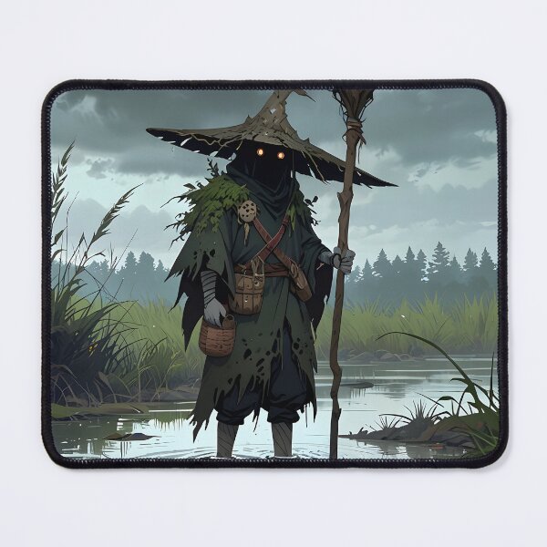 Item preview, Swamp Wizard with Straw Hat designed and sold by Ledsor.