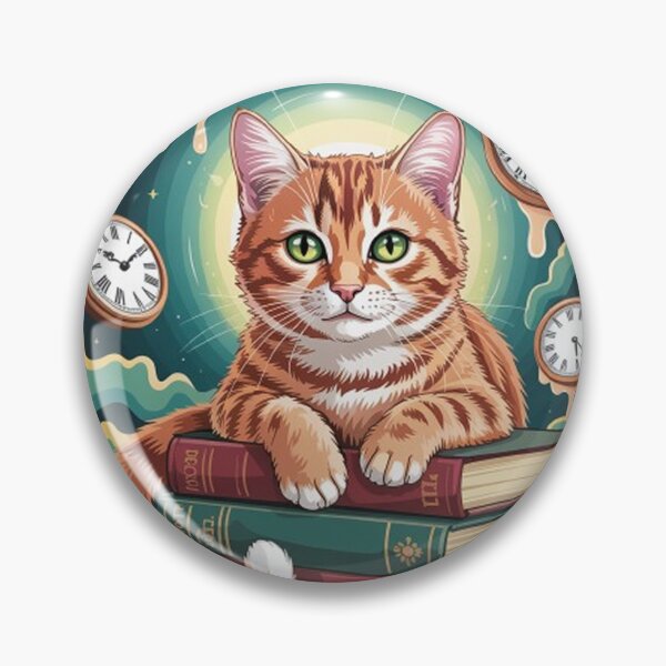 Item preview, А vibrant ginger cat named Betsi.  designed and sold by Lilashakti ⭐️ ⭐️ ⭐️ ⭐️ ⭐️.