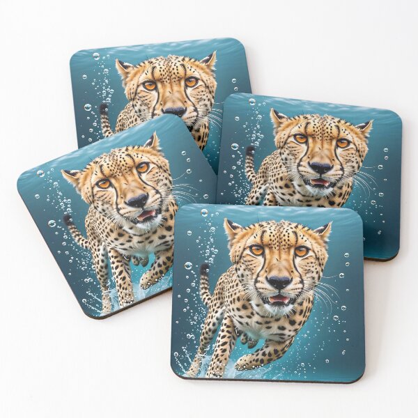 Item preview, Cheetah in Action – Wild & Underwater designed and sold by TravelLensPro.