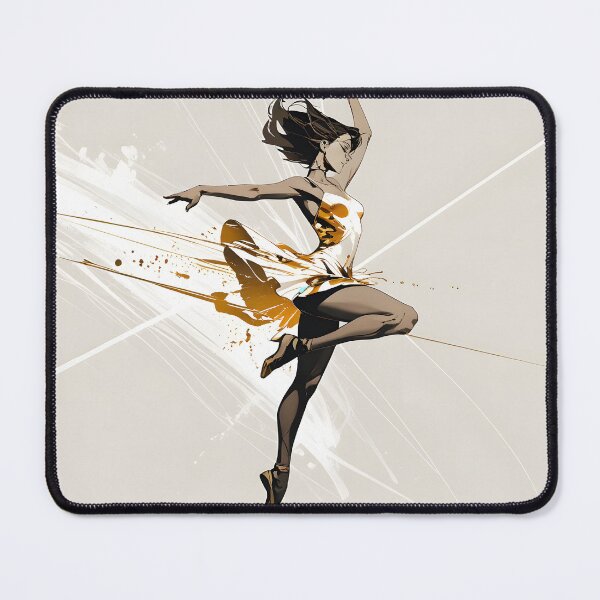 Item preview, Girl dancing with dress in the air designed and sold by Ledsor.