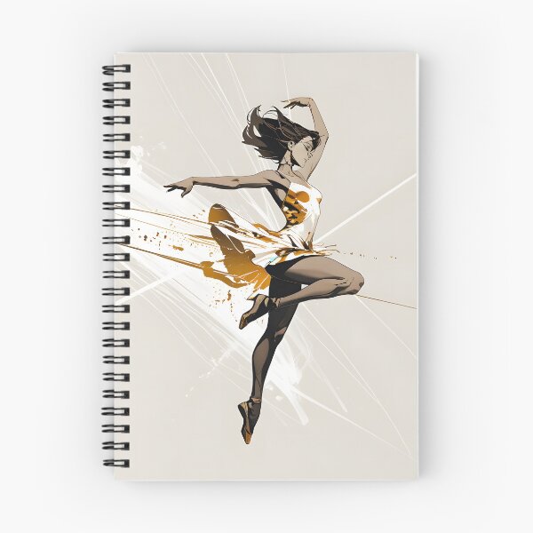 Item preview, Girl dancing with dress in the air designed and sold by Ledsor.
