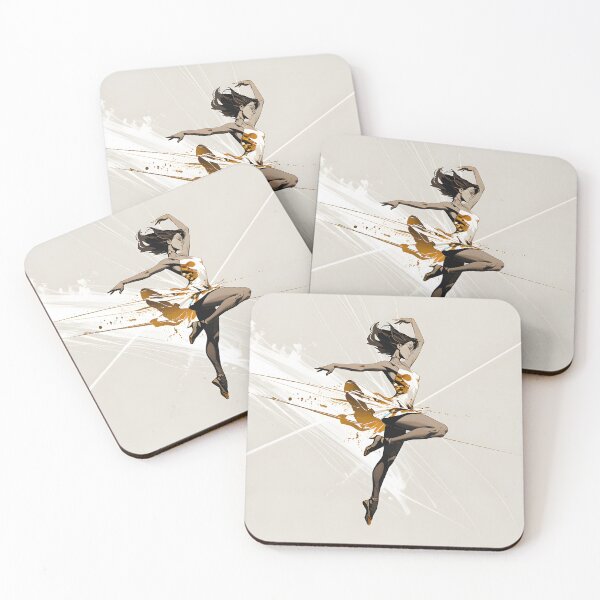 Item preview, Girl dancing with dress in the air designed and sold by Ledsor.