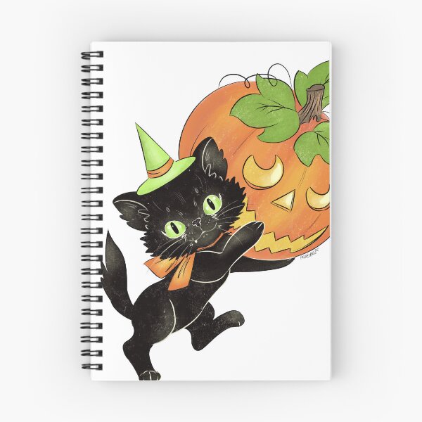 Item preview, Pumpkin Patch cat designed and sold by Ash Evans.