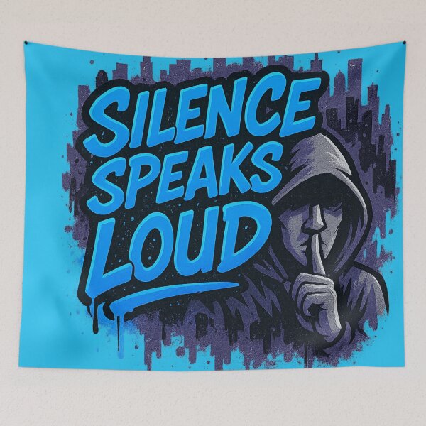 Item preview, Silence Speaks Loud designed and sold by RedHow.