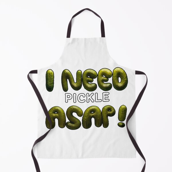 Item preview, I Need Pickle ASAP! Funny Food Pun Design – Cute Pickle Humor designed and sold by beerkee.
