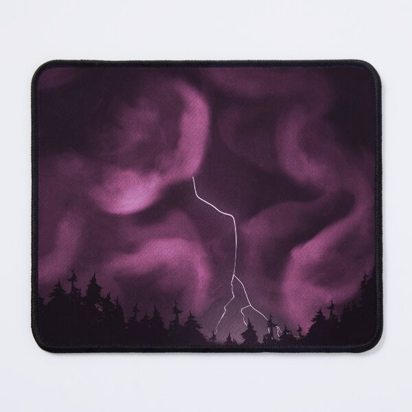 Item preview, Night's Light - Lightening in a Forest designed and sold by WanderfulWonder.