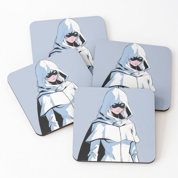 Item preview, Hooded woman with mask and aura designed and sold by Ledsor.