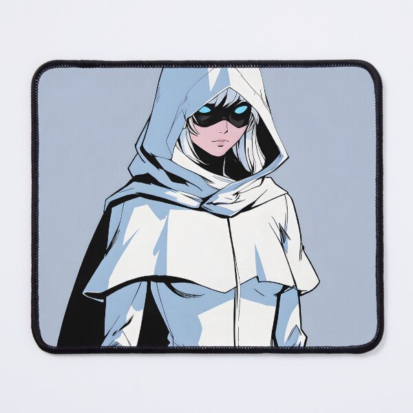 Item preview, Hooded woman with mask and aura designed and sold by Ledsor.