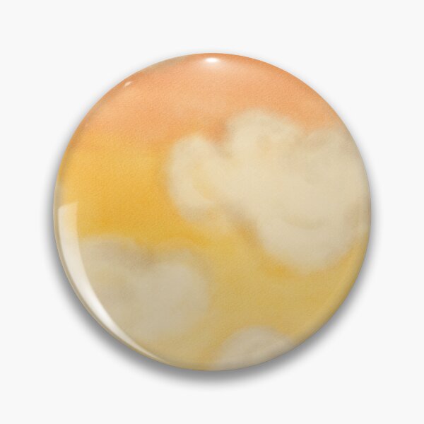 Item preview, Citrusy Skies - Cloudy Sky Illustration designed and sold by WanderfulWonder.