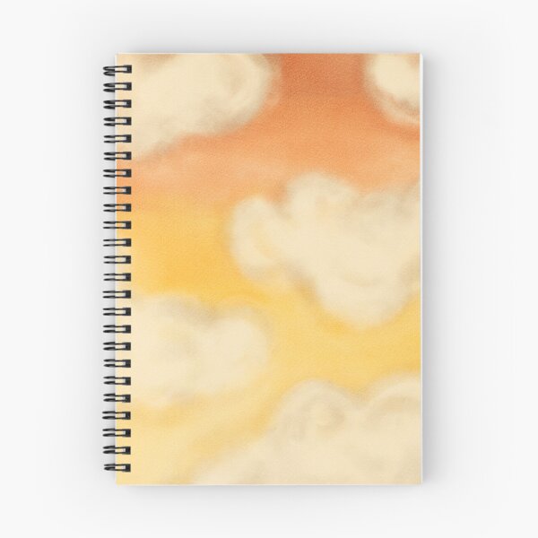 Item preview, Citrusy Skies - Cloudy Sky Illustration designed and sold by WanderfulWonder.