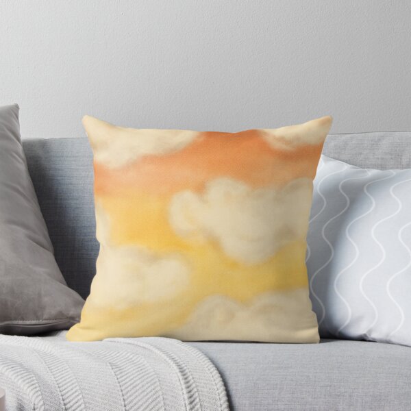 Item preview, Citrusy Skies - Cloudy Sky Illustration designed and sold by WanderfulWonder.
