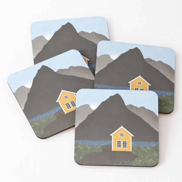 Item preview, Little Yellow House designed and sold by WanderfulWonder.