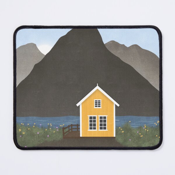 Item preview, Little Yellow House designed and sold by WanderfulWonder.