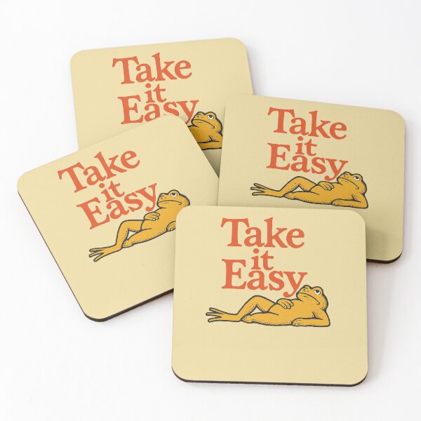 Item preview, Take It Easy Frog designed and sold by FrictionMaxxing.