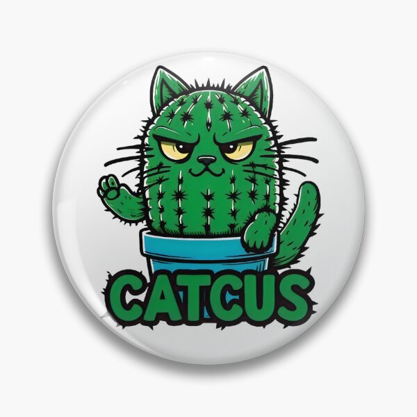 Artikelvorschau, Kaktus Katze Catcus entworfen und verkauft von SidTastic .