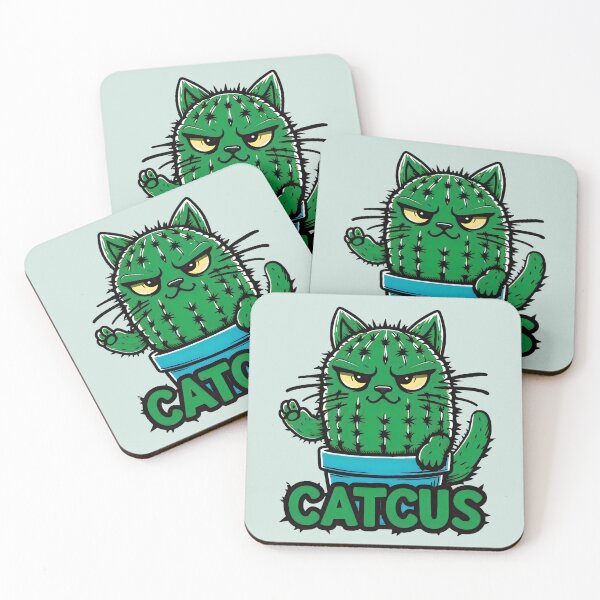 Item preview, Cactus cat catcus designed and sold by SidTastic .