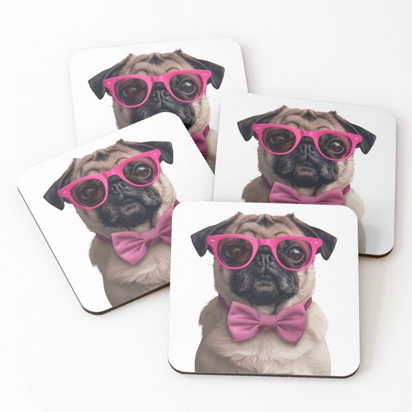 Artikelvorschau, Bulldogge cool pink entworfen und verkauft von Visethic.