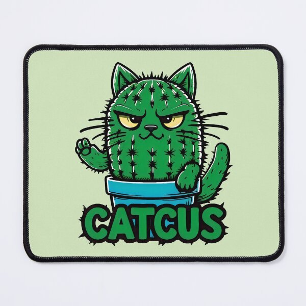 Item preview, Cactus cat catcus designed and sold by SidTastic .