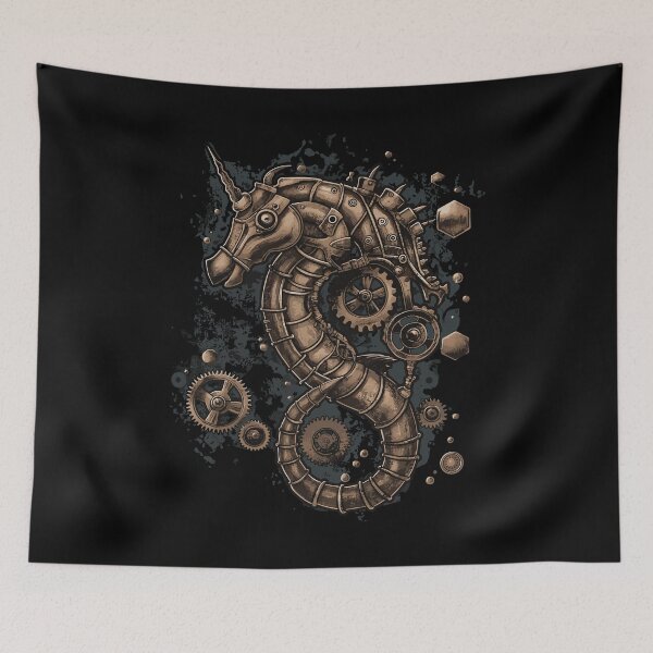 Item preview, Steampunk Seahorse designed and sold by drizzd.