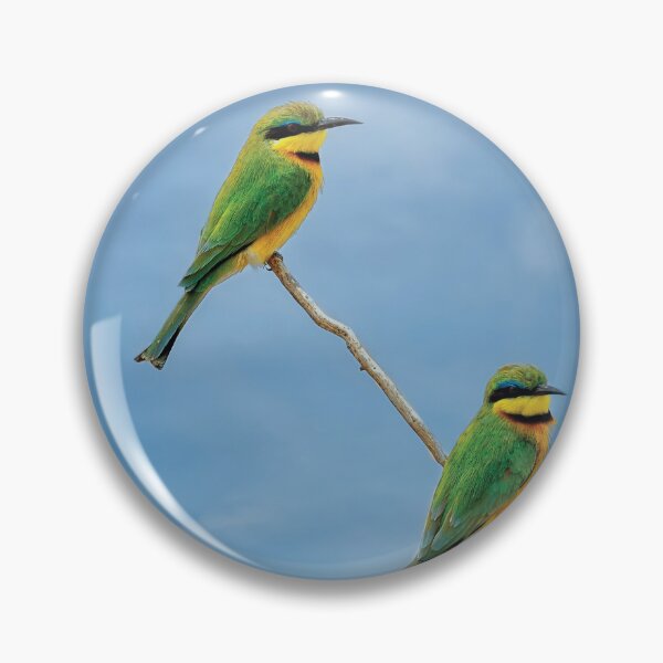 Item preview, A Little Bee Eater Couple designed and sold by Kay Brewer.