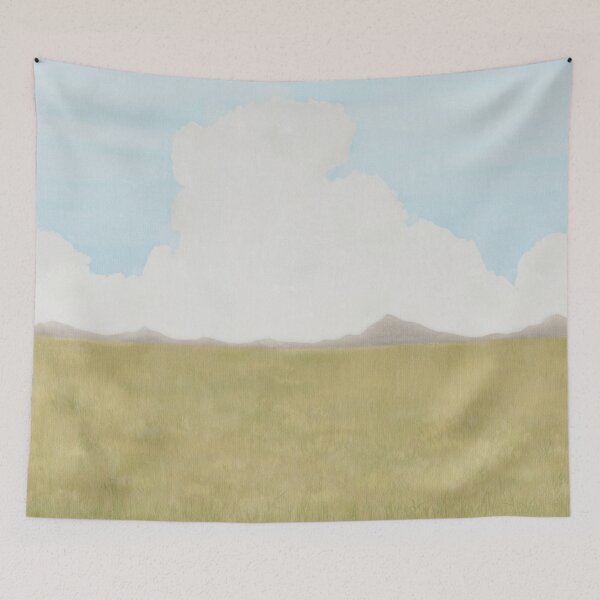 Item preview, Field Day - Landscape Painting  designed and sold by WanderfulWonder.