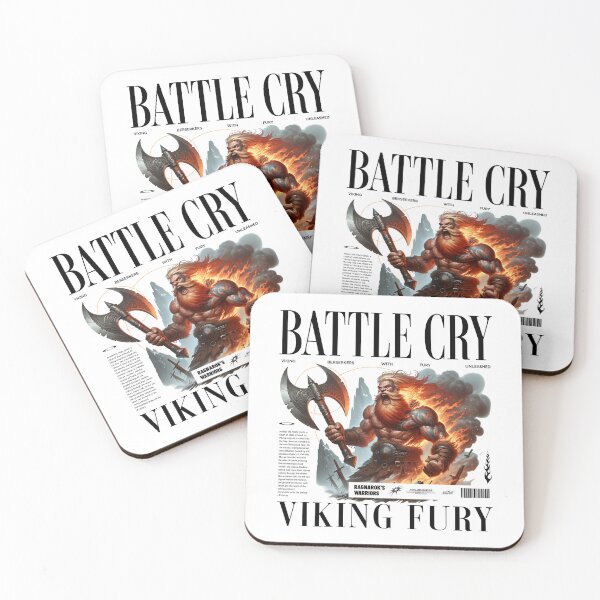 Item preview, Battle Cry: Viking Fury Warrior Art designed and sold by HasHs.