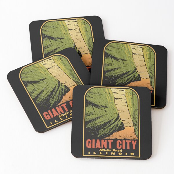 Item preview, Giant City State Park Retro Travel designed and sold by HalpinDesign.