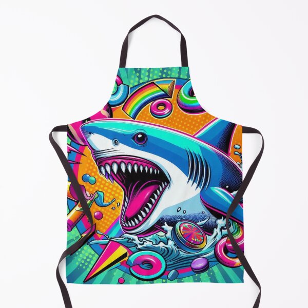 Item preview, Colorful shark  designed and sold by Dogandesighn.