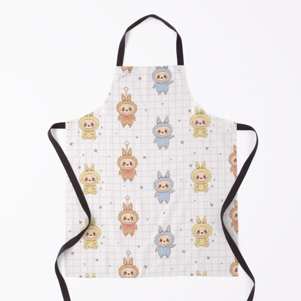 Item preview, Kawaii Plush Bunny Monsters – Pastel Character Pattern designed and sold by smeraldosecrets.